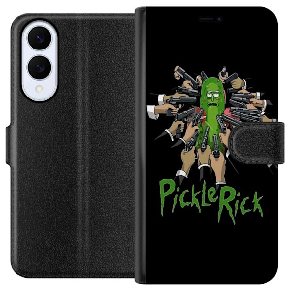 Samsung Galaxy S25 Edge Tegnebogsetui Pickle Rick