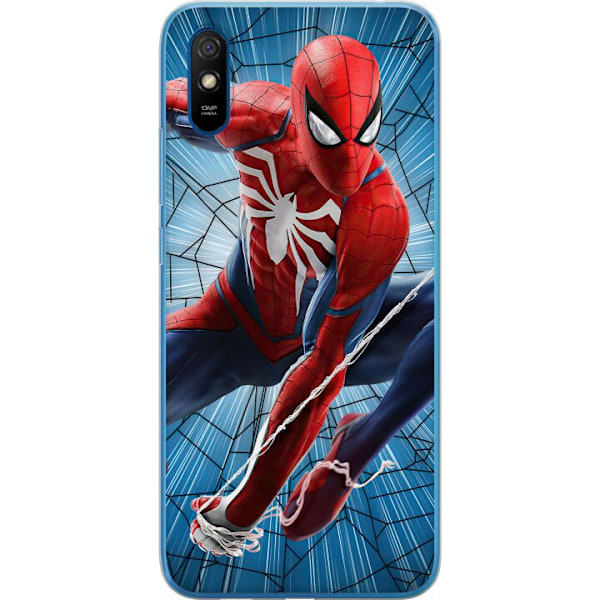 Xiaomi Redmi 9AT Genomskinligt Skal Spiderman