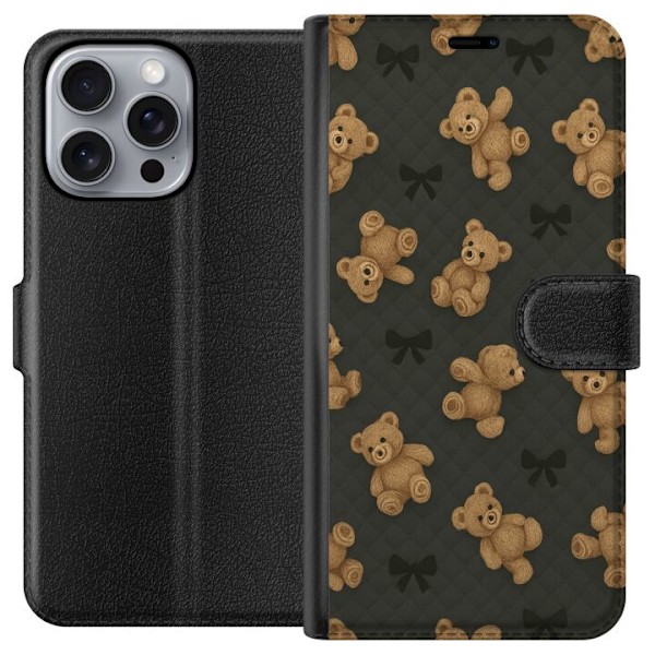 Apple iPhone 16 Pro Max Tegnebogsetui Teddy Knus