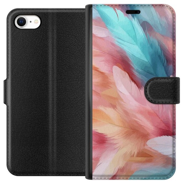 Apple iPhone 6s Plånboksfodral Fjädrar