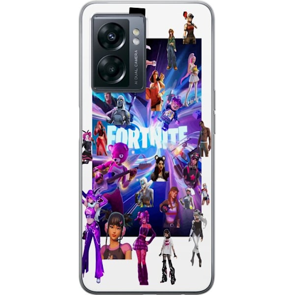 OnePlus Nord N300 Gennemsigtig cover Fortnite