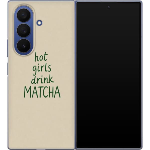 Kompatibelt Mobildeksel til Samsung Galaxy Z Fold7 Matcha-jenter beige