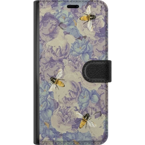 Samsung Galaxy A22 5G Lommeboketui Blomster