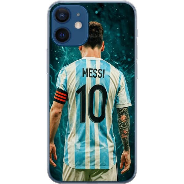 Kompatibelt Mobilskal till Apple iPhone 12 mini Messi