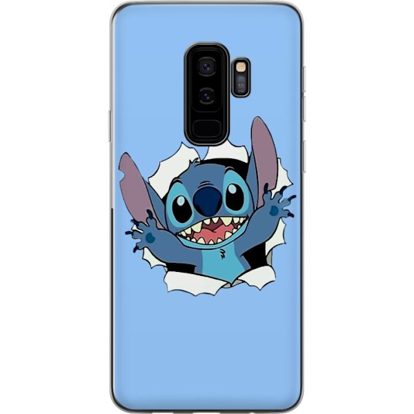 Samsung Galaxy S9+ Genomskinligt Skal Stitch heeej