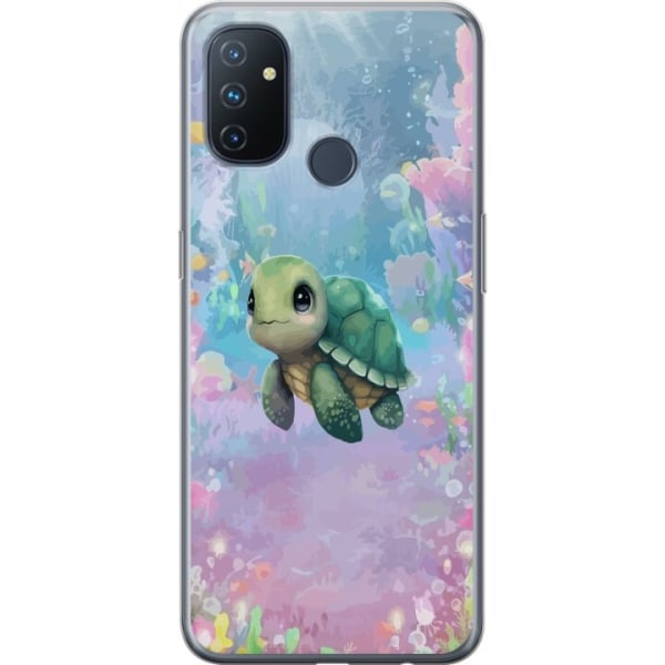 OnePlus Nord N100 Gennemsigtig cover Skildpadde