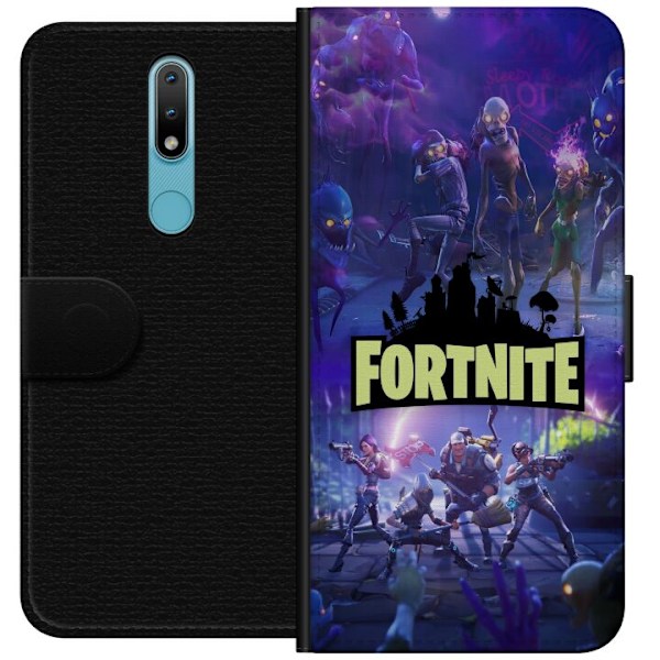 Nokia 2.4 Lompakkokotelo Fortnite