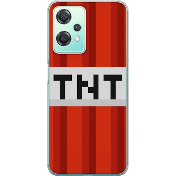 OnePlus Nord CE 2 Lite 5G Genomskinligt Skal Minecraft TNT