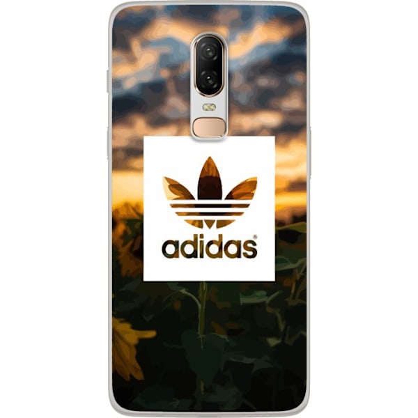 OnePlus 6 Genomskinligt Skal Adidas