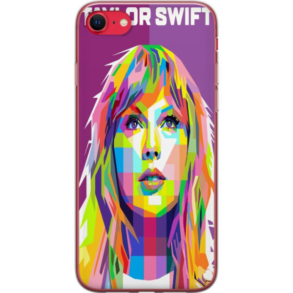 Apple iPhone SE (2022) Läpinäkyvä kuori Taylor Swift