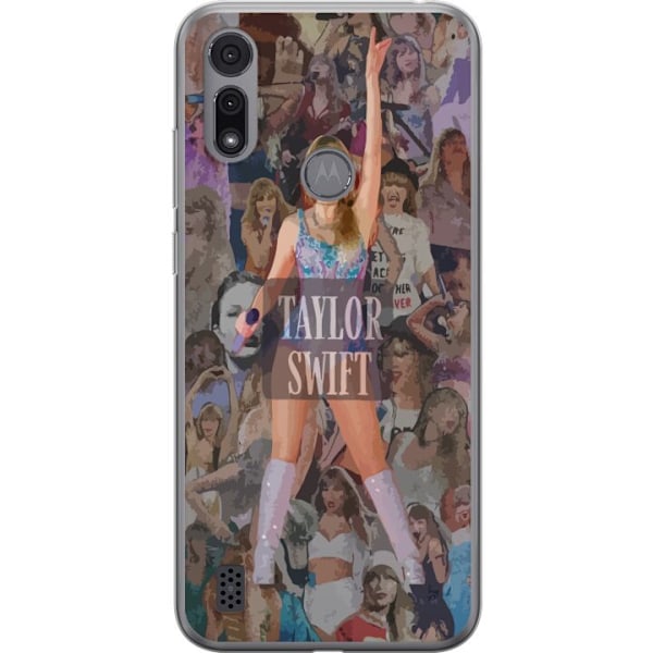 Motorola Moto E6i Läpinäkyvä kuori Taylor Swift