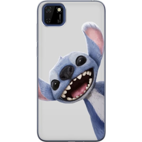 Huawei Y5p Gjennomsiktig deksel Stitch i Fart - Kawaii Design