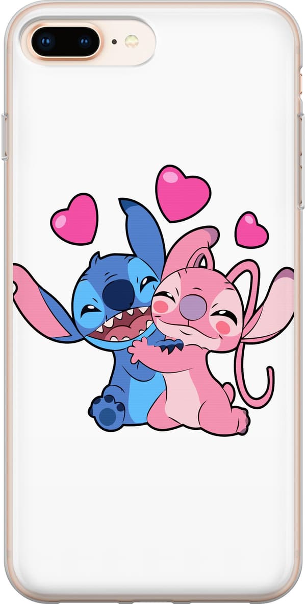 Kompatibel Mobilcover til Apple iPhone 8 Plus Lilo & Stitch