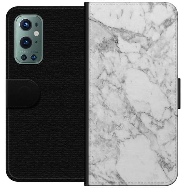 Kompatibelt Plånboksfodral till OnePlus 9 Pro Marmor