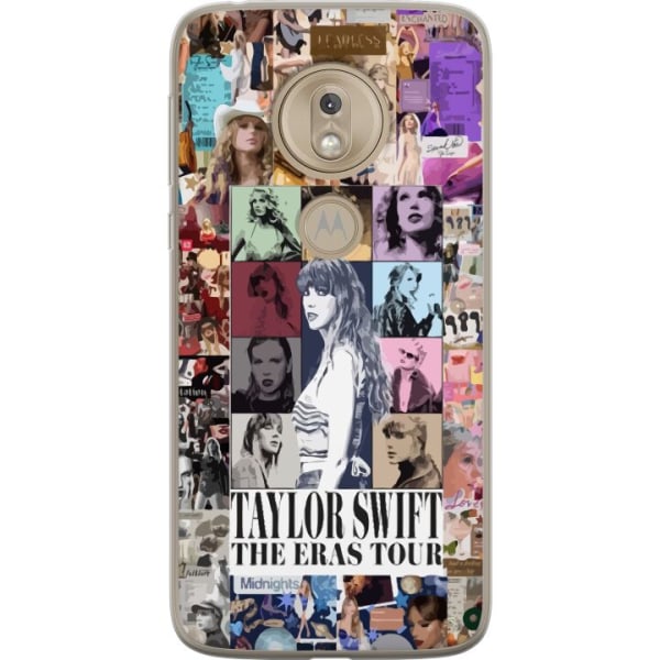 Motorola Moto G7 Play Gennemsigtig cover Taylor Swift - Eras