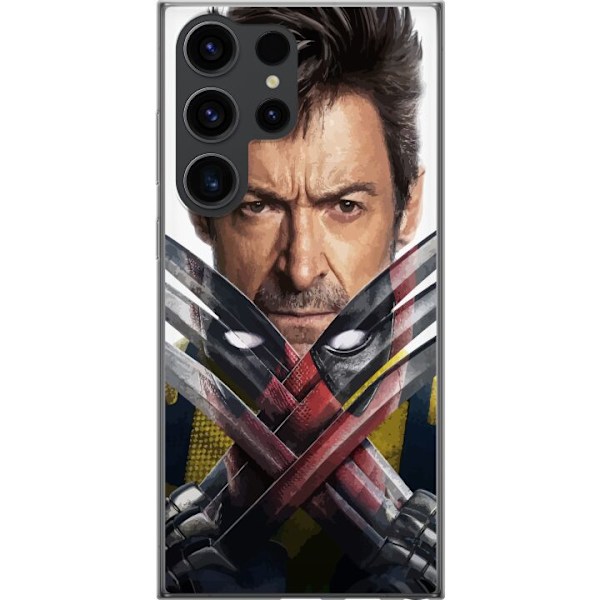 Samsung Galaxy S24 Ultra Genomskinligt Skal Deadpool & Wolveri