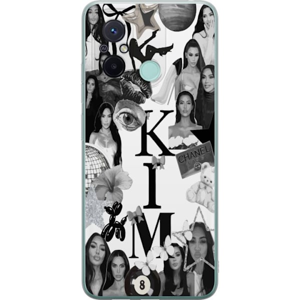 Xiaomi Redmi 12C Läpinäkyvä kuori Kim Kardashian – Aesthetic Look 2025