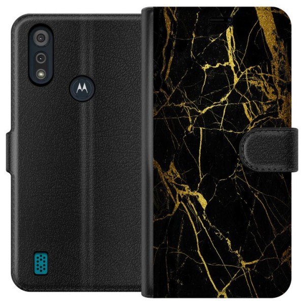 Motorola Moto E6i Tegnebogsetui Marmelade