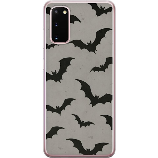 Samsung Galaxy S20 Läpinäkyvä kuori Flutterprint