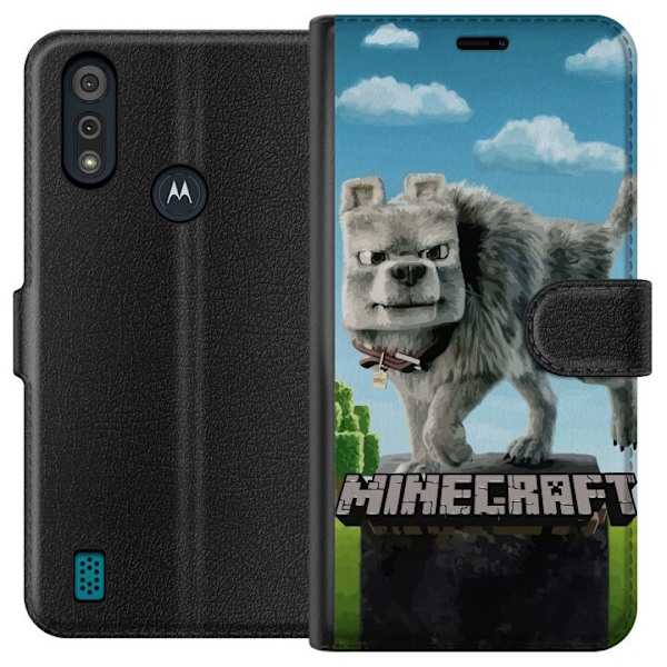 Motorola Moto E6i Tegnebogsetui A Minecraft Movie