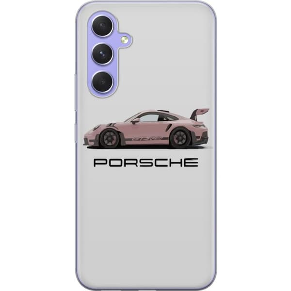 Kompatibelt Mobildeksel til Samsung Galaxy A54 Porsche 911 Pink