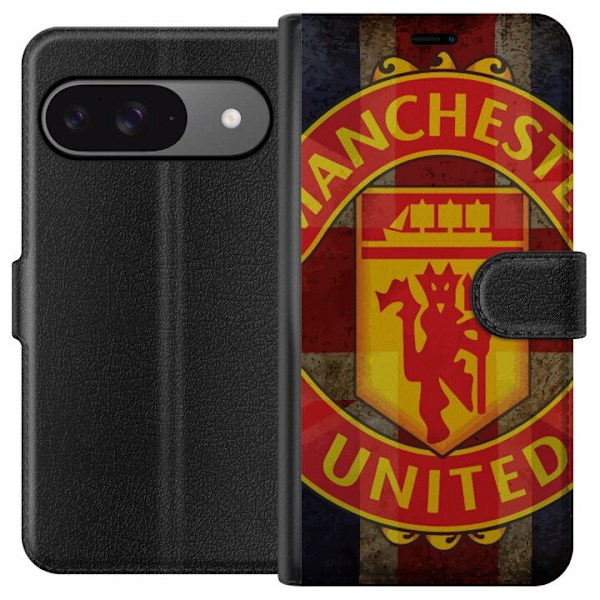 Google Pixel 9 Pro Lompakkokotelo Manchester United FC