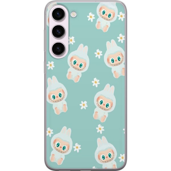 Samsung Galaxy S23+ Läpinäkyvä kuori Labubu Candy Vibes