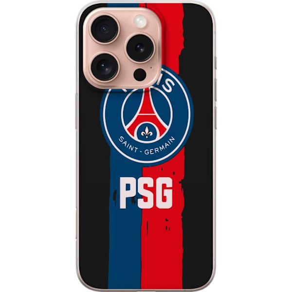 Apple iPhone 16 Pro Genomskinligt Skal Paris Saint-Germain F.C