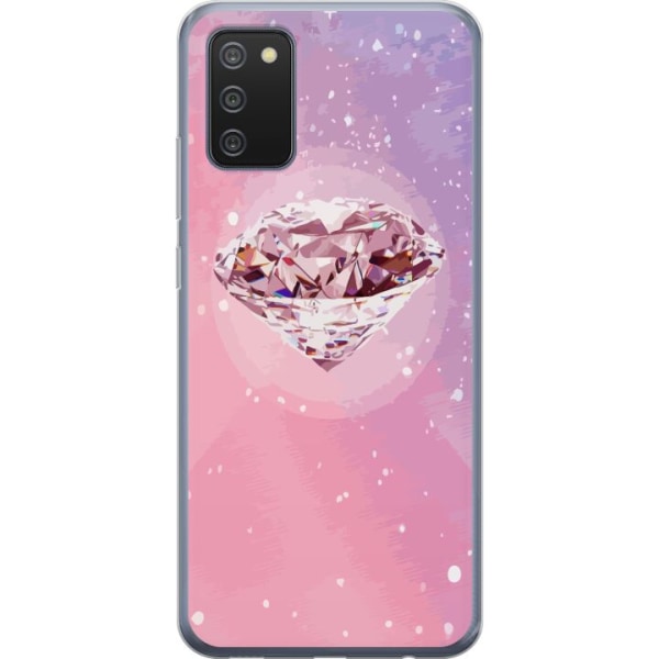 Samsung Galaxy A02s Gennemsigtig cover Glitter Diamant