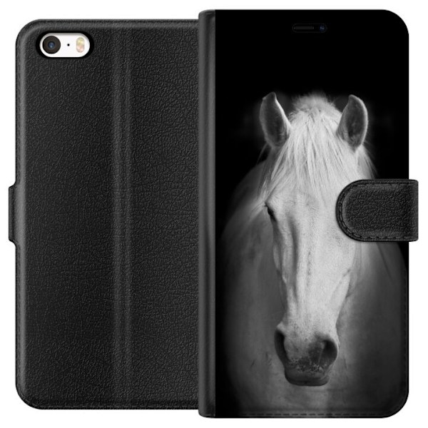 Apple iPhone 5 Tegnebogsetui Hest
