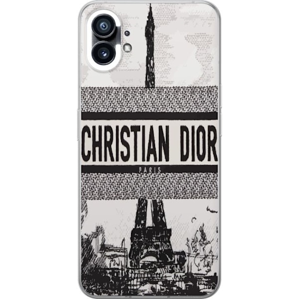 Nothing Phone (1) Genomskinligt Skal Christian Dior