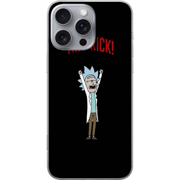 Apple iPhone 16 Pro Max Läpinäkyvä kuori Tiny Rick