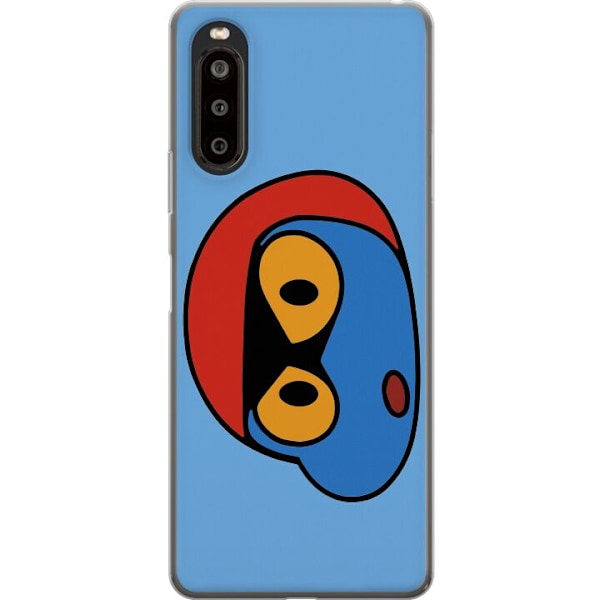 Sony Xperia 10 II Läpinäkyvä kuori Bold Bot Head
