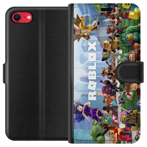 Kompatibel Tegnebogsetui til Apple iPhone 8 Roblox