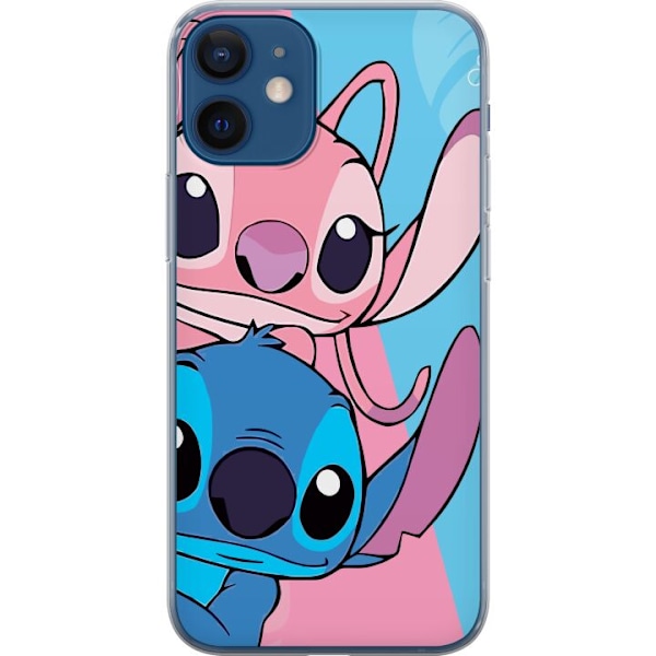 Apple iPhone 12 mini Genomskinligt Skal Stitch & Angel