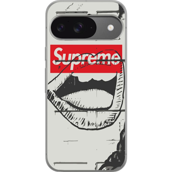 Google Pixel 9 Gennemsigtig cover Supreme