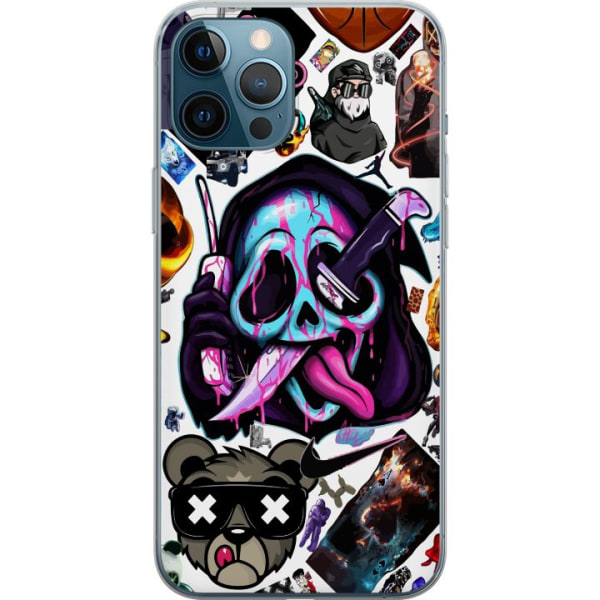 Apple iPhone 12 Pro Max Gennemsigtig cover Stickers