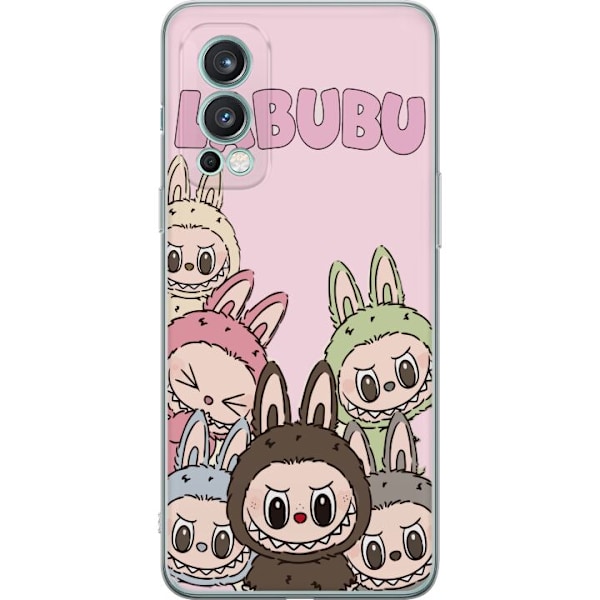 OnePlus Nord 2 5G Läpinäkyvä kuori Labubu Classics