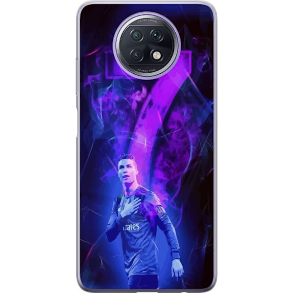 Xiaomi Redmi Note 9T Genomskinligt Skal Ronaldo 7 – Fotbolls