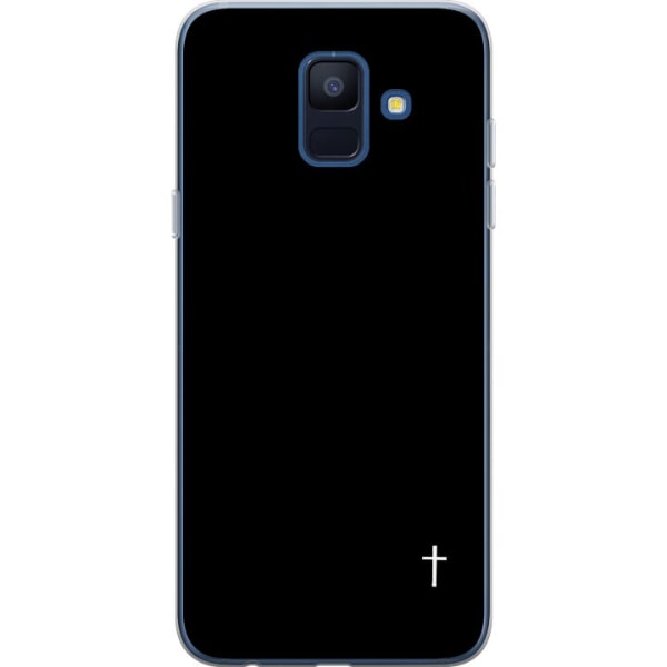 Samsung Galaxy A6 (2018) Gennemsigtig cover Kors