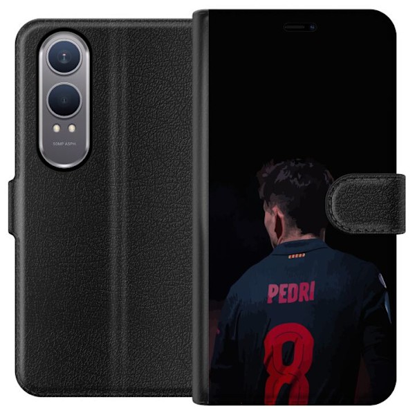 OnePlus Nord CE4 Lite Tegnebogsetui Pedri FC Barcelona Fodbold