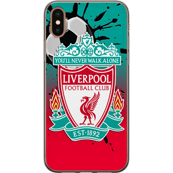 Apple iPhone X Genomskinligt Skal Liverpool