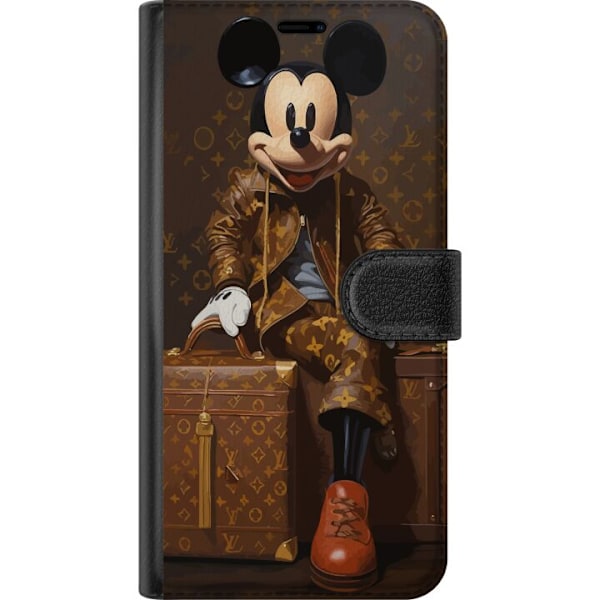 Apple iPhone 16e Tegnebogsetui Minnie Mus