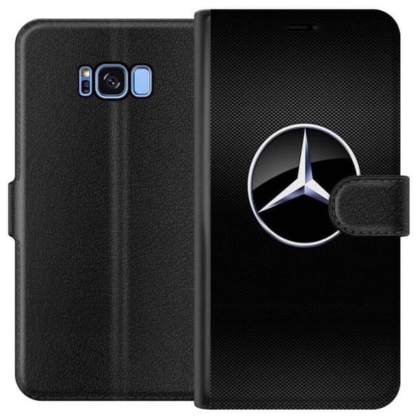 Kompatibelt Plånboksfodral till Samsung Galaxy S8 Mercedes