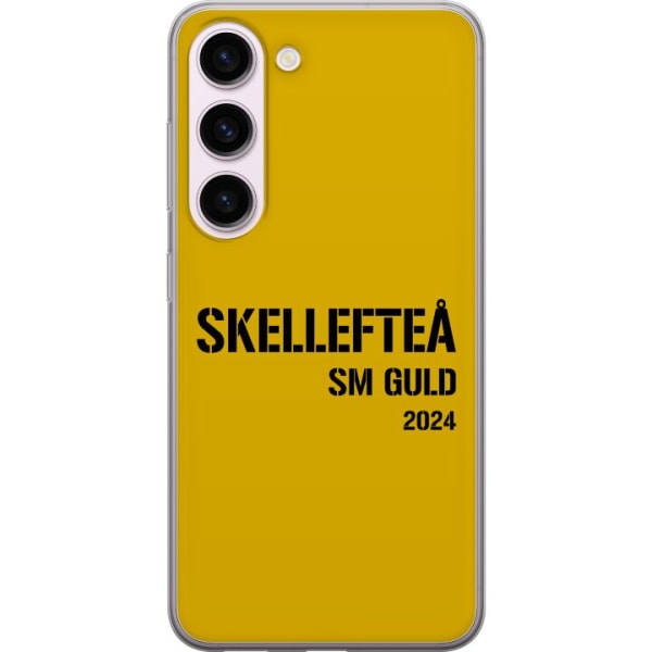 Samsung Galaxy S23 Gennemsigtig cover Skellefteå SM GULD