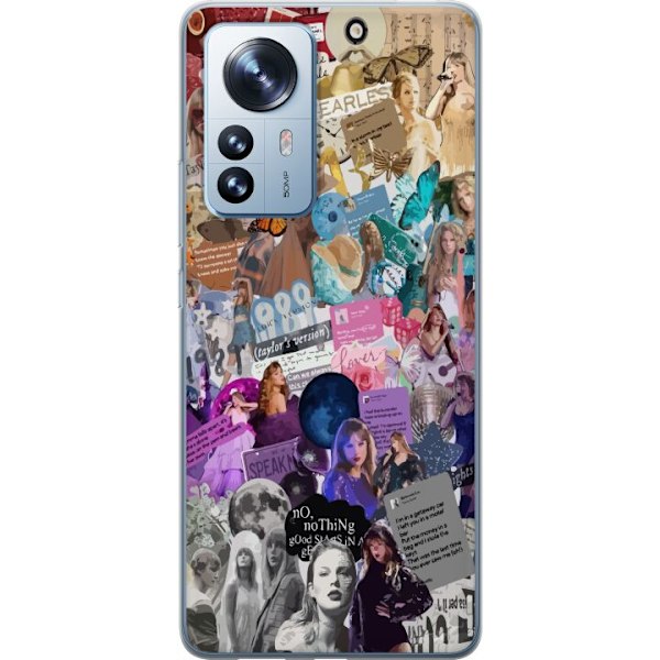 Xiaomi 12 Pro Gennemsigtig cover Taylor Swift