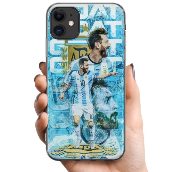 Apple iPhone 11 TPU Mobildeksel Argentina - Messi