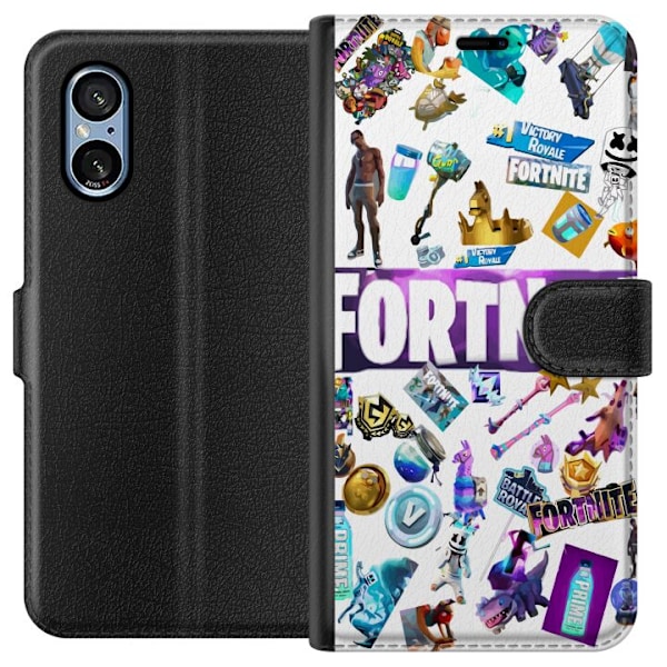 Sony Xperia 5 V Lommeboketui Fortnite