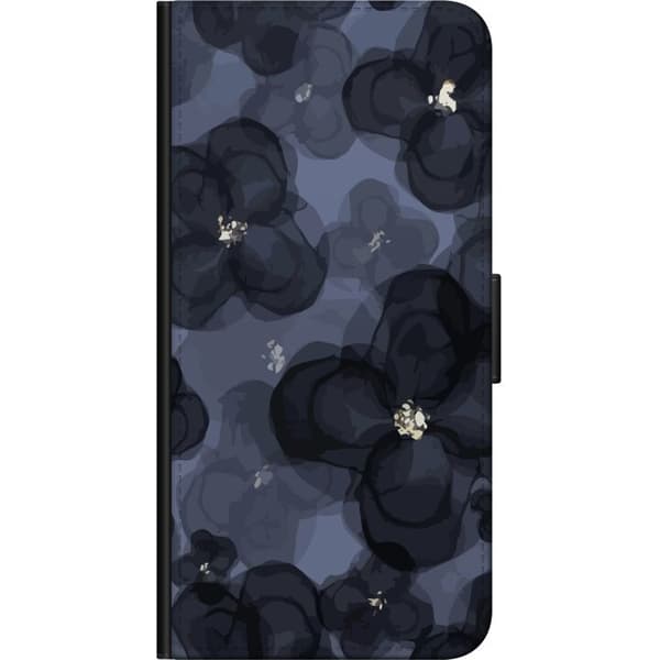 Kompatibelt Lommeboketui til Samsung Galaxy A20s Blomsterfelt
