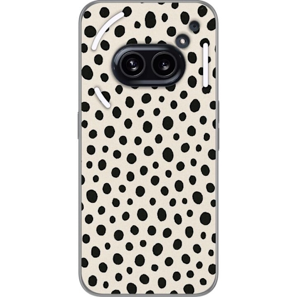 Nothing Phone (2a) Plus Läpinäkyvä kuori Dot Dance